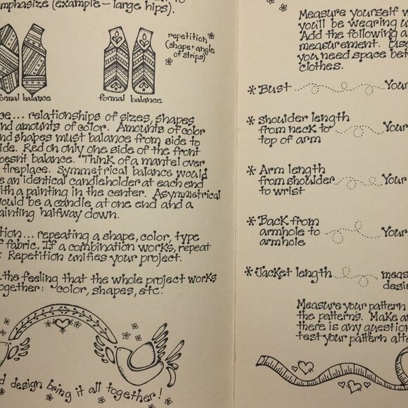 New Beginnings Quilted Jackets Vests Pattern Book Yours Truly Jean Wells 1979 - Picture 5 of 12